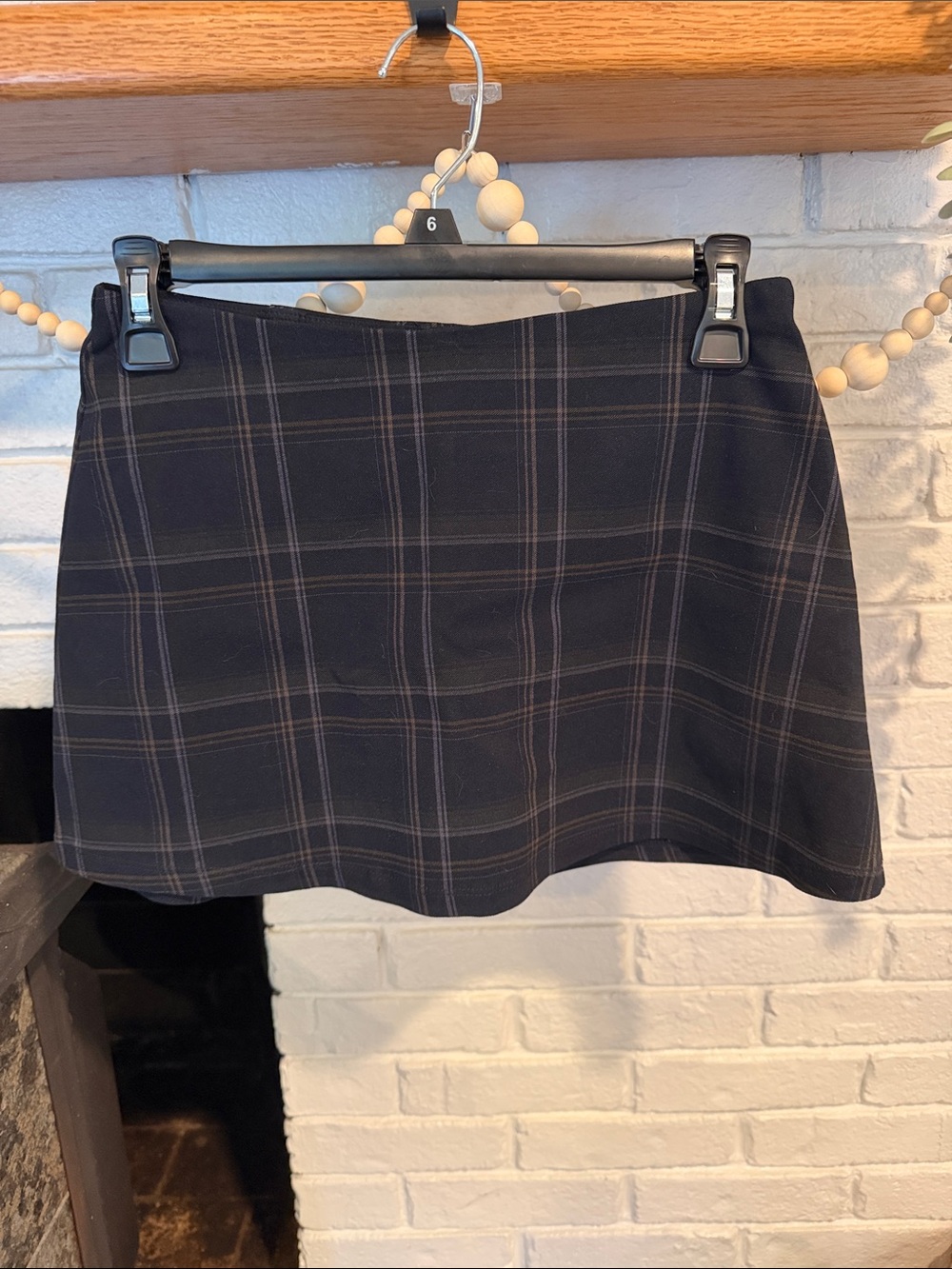 Garage Plaid Skirt | Size XS